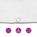 Telo con Occhielli Trasparente 4 x 4 m Polietilene