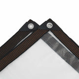 Telo con Occhielli Trasparente 3 x 12 m Polietilene