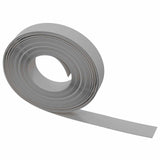 Bordatura per giardino 25 m 10 cm PE Grigio
