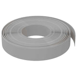 Bordatura per giardino 25 m 10 cm PE Grigio