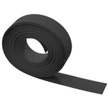 Bordatura per giardino 25 m 15 cm PE Nero