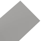 Bordatura per giardino 25 m 20 cm PE Grigio