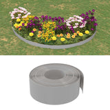 Bordatura per giardino 25 m 20 cm PE Grigio