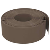 Bordatura per giardino 25 m 20 cm PE Marrone