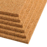 Foglio di Sughero 12 pcs 100 x 50 x 1 cm Sughero Marrone