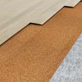 Foglio di Sughero 12 pcs 100 x 50 x 1 cm Sughero Marrone