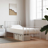 Materasso in schiuma H2 e H3 75 x 190 cm Bianco