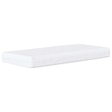 Materasso in schiuma H2 e H3 75 x 190 cm Bianco