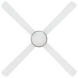 Ventilatore da soffitto con luce e telecomando  130 cm Bianco