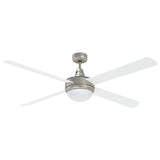 Ventilatore da soffitto con luce e telecomando  130 cm Bianco
