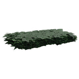 Schermo per balcone con foglie Verde Scuro 600 x 75 cm