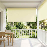 Tenda da sole a rullo con protezione UV Crema 160 x 230 cm
