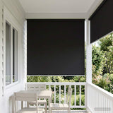 Tenda da sole a rullo con protezione UV Antracite 160 x 140 cm