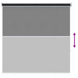 Tenda da sole a rullo con protezione UV Antracite 140 x 230 cm