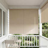 Tenda da sole a rullo con protezione UV Beige 200 x 140 cm