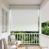 Tenda da sole a rullo con protezione UV Bianco 60 x 230 cm