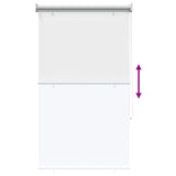 Tenda da sole a rullo con protezione UV Bianco 60 x 230 cm