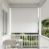 Tenda da sole a rullo con protezione UV Bianco 100 x 230 cm