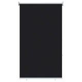 Tenda da sole a rullo con protezione UV Nero 80 x 140 cm