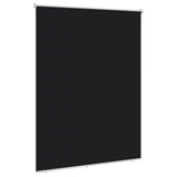 Tenda da sole a rullo con protezione UV Nero 160 x 140 cm