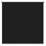 Tenda da sole a rullo con protezione UV Nero 120 x 230 cm