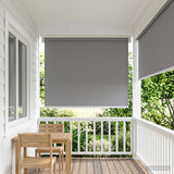 Tenda da sole a rullo con protezione UV Grigio Chiaro