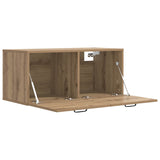 Armadietto a muro A parete Rovere artigianale 80 x 36,5 x 35 cm