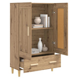 Credenza Rovere Artigianale 70 x 31 x 115 cm