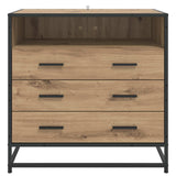 Mobile con Cassetti 3-Cassetto Rovere artigianale