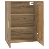Armadietto a muro A parete Rovere artigianale 69,5 x 34 x 90 cm