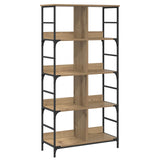 Libreria 4 livelli 78,5 x 33 x 153 cm metallo PB