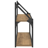 Scaffale da parete A parete Rovere artigianale 80 x 21 x 51 cm