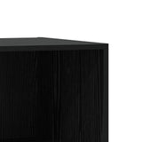 Guardaroba con lo scaffale Rovere nero 77 x 48 x 102 cm PB