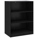 Guardaroba con lo scaffale Rovere nero 77 x 48 x 102 cm PB