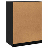 Guardaroba con lo scaffale Rovere nero 77 x 48 x 102 cm PB