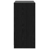 Guardaroba con lo scaffale Rovere nero 77 x 48 x 102 cm PB