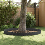 Bordura per Prato 10 pcs 103 x 25 cm Acciaio Nero