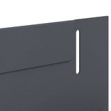 Bordura per Prato 10 pcs 102 x 4 x 4 cm Acciaio Antracite