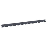 Bordura per Prato 30 pcs 102 x 4 x 4 cm Acciaio Antracite