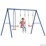 Set di Altalene per Esterni Multicolore 263 x 185 x 185 cm