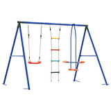 Set di Altalene per Esterni Multicolore 263 x 185 x 185 cm