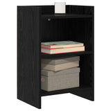 Comodini Rovere Nero 40 x 30 x 60 cm Legno ingegnerizzato