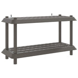 Unità di scaffalatura 2 livelli 100 x 40 x 55,5 cm PP