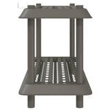 Unità di scaffalatura 2 livelli 100 x 40 x 55,5 cm PP