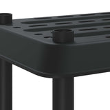 Unità di scaffalatura 3 livelli 100 x 40 x 96 cm PP Antracite