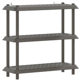 Unità di scaffalatura 3 livelli 100 x 40 x 96 cm PP