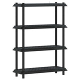 Unità di scaffalatura 4 livelli 100 x 40 x 136,5 cm PP