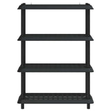 Unità di scaffalatura 4 livelli 100 x 40 x 136,5 cm PP