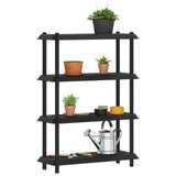 Unità di scaffalatura 4 livelli 100 x 40 x 136,5 cm PP
