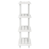 Unità di scaffalatura 4 livelli 100 x 40 x 136,5 cm PP Bianco